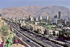 Teheran Blick Ri Elburz