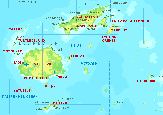 Reisen nach Fiji