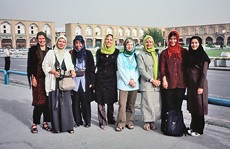Isfahan Touristinnen
